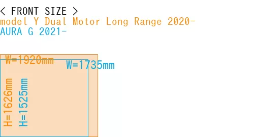 #model Y Dual Motor Long Range 2020- + AURA G 2021-